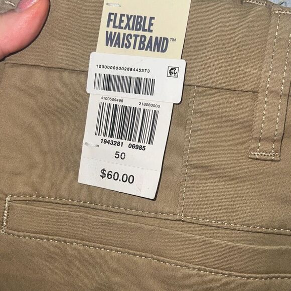 Dockers men's big and tall ultimate supreme flex stretch solid 9” shorts 50 - Picture 6 of 6